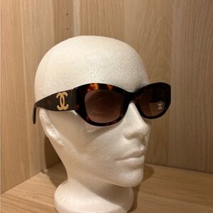 Chanel Tortoiseshell Sunglasses